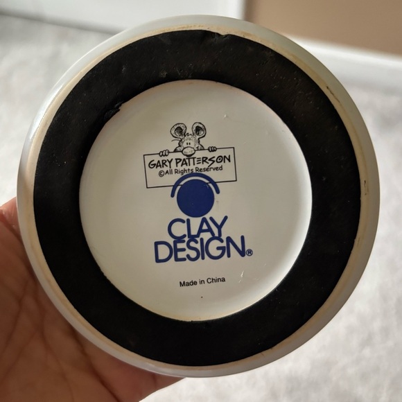 Whimsical Mailman Art Glass Plate GARY PATTERSON. - Picture 4 of 4